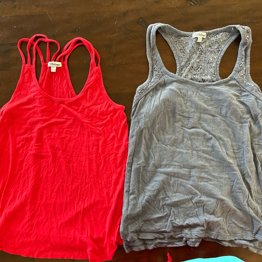 Set of 2 Pj Salvage tank Tops (small)